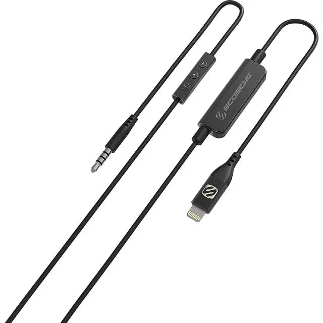 Iphone Lightning To 3.5Mm Audio Cable – 4 Feet, Built-In Microphone 1