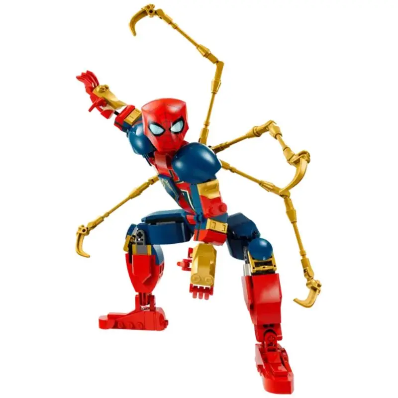 Iron Spider-Man Action Figure – 303-Piece Buildable Superhero Toy 1