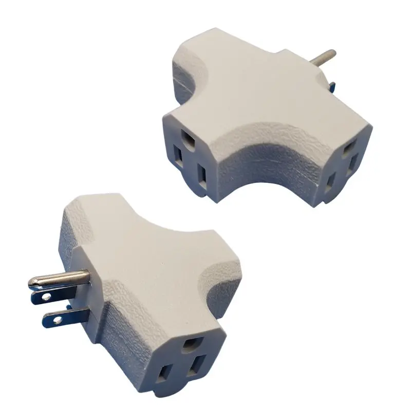 Ivory Wall-Mounted Triple-Outlet Tap Plate 1