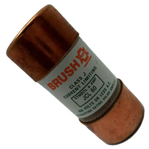 Jcl60 J-Style Hrc Ceramic Fuse – 60A, 600V, 27 × 61 Mm, 200 Ka Interrupt Rating 1