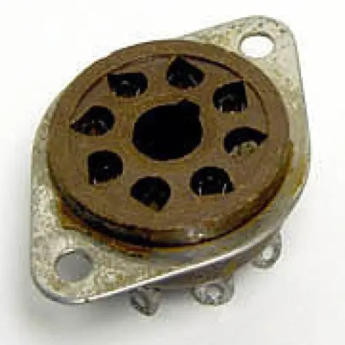 Jpad-601 Round Relay Socket – 8-Pin Solder Terminal, Pcb Mount 1