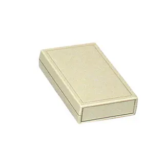 K-Hm-9Vb-Bo Small Beige Project Housing – 3.8" × 2.5" × 1.0" Plastic Case With Battery Compartment 1