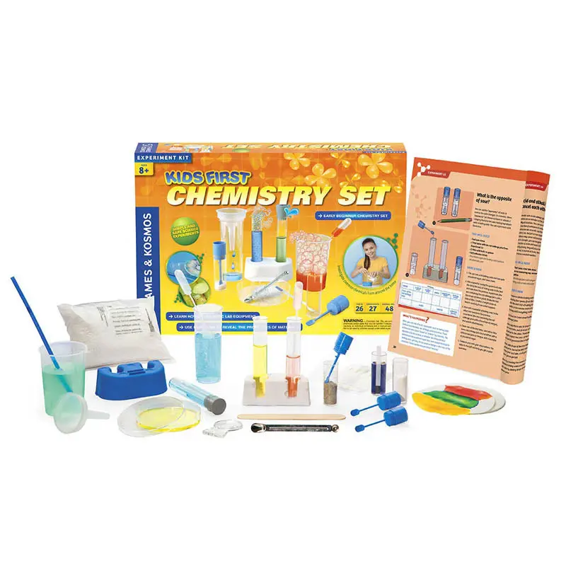 Kids First Chemistry Set – 26-Piece Kit With 27 Safe, Guided Experiments 2