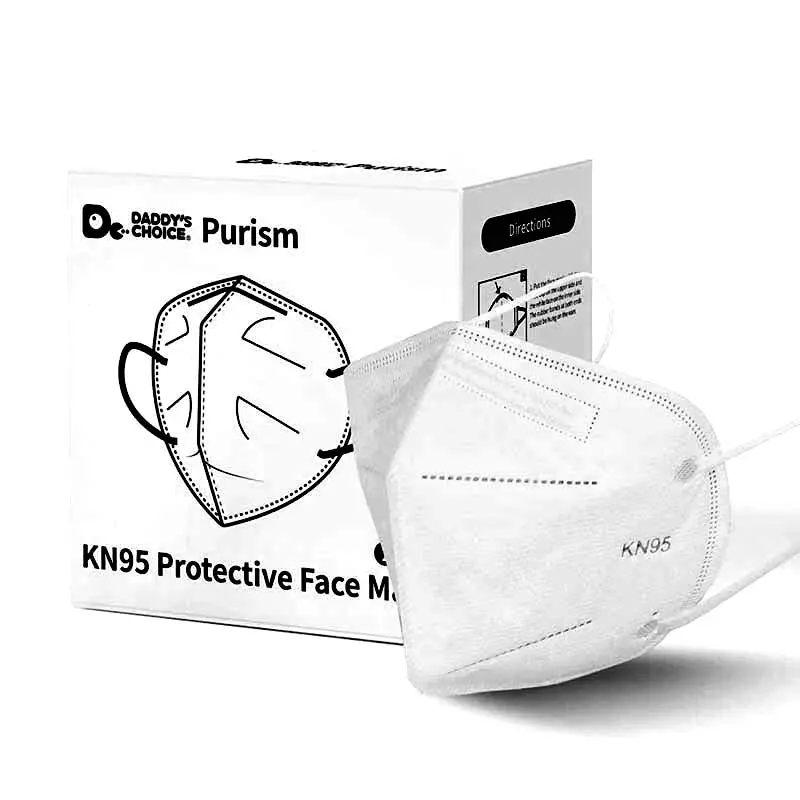 Kn95 Respirator Face Mask – Sgs & Cnas Certified, 20-Count Pack 1
