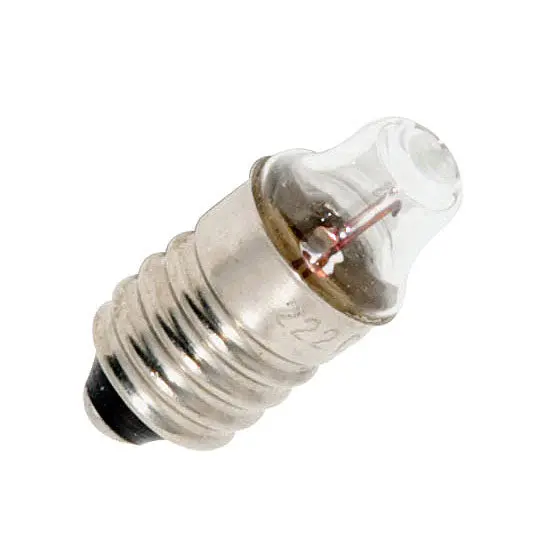 Krypton Flashlight Bulb – 2.33V 600Ma Screw Base #K222, Pack Of 2 1