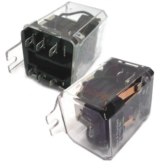 Kugp-7D55-24 Flanged Plug-In Relay – 24V Dc, Spst, 10A, 6-Pin, 240Vac With Mounting Flange 1