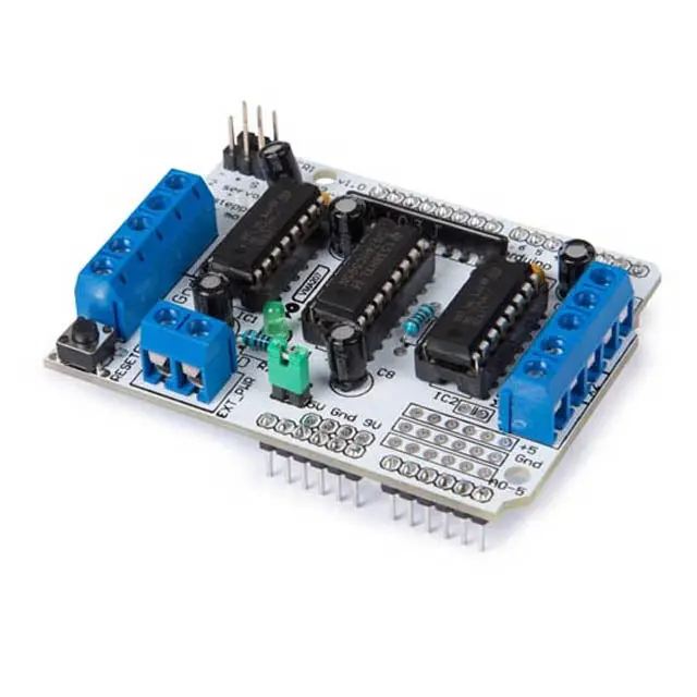L293D Motor Driver Shield For Arduino – Supports 2 Servos, Stepper, Or 4 Dc Motors 1