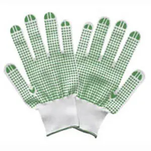 Large Polyester-Cotton Anti-Slip Knit Gloves – 12-Pair Pack 1