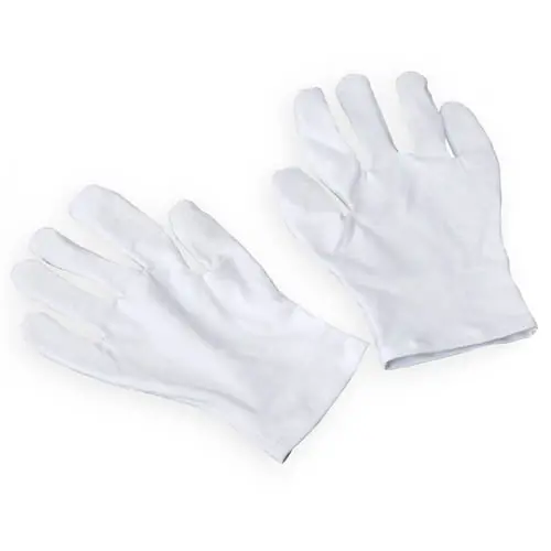 Large White Cotton Inspector Gloves – Men’S Size (12-Pack) 1
