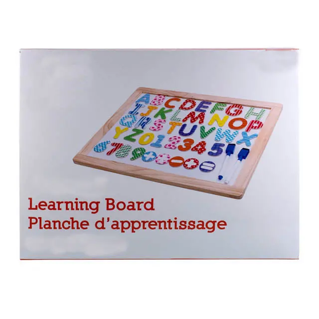 Learning Activity Board – 44-Piece Early Education Kit With Sorting & Matching 1