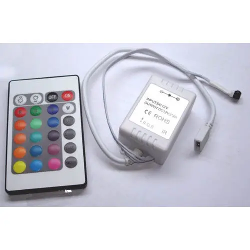 Led Strip Light Controller Kit – Includes Ir Remote For Dimming And Color Effects 1
