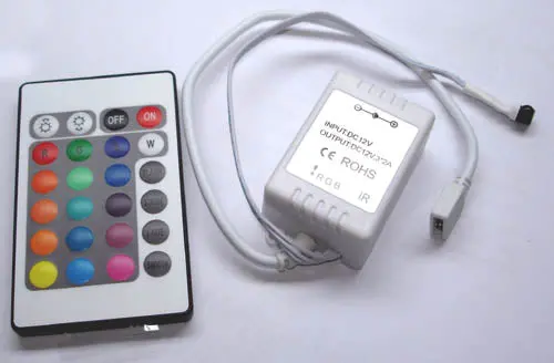 Led Strip Light Remote Controller With Wireless Dimming And Color Control 1