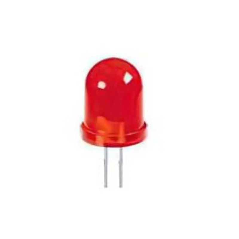 Ledgr-105020 Diffused Red Led – 10Mm Lens, 1.9V, 10Ma (5-Pack) 1
