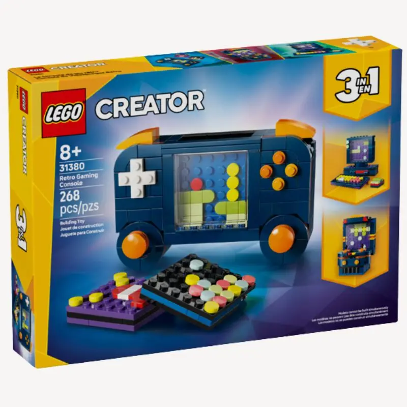 Lego Creator Retro Gaming Console Set – 268-Piece Buildable V39 Model 1