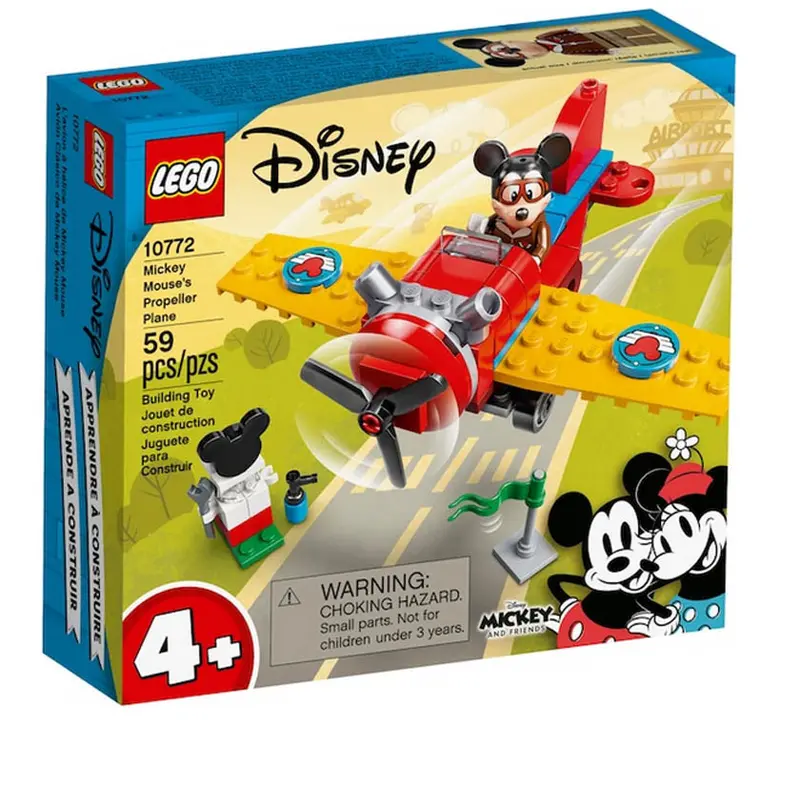 Lego Disney Set: Mickey Mouse’S Propeller Plane – 59 Pieces 1