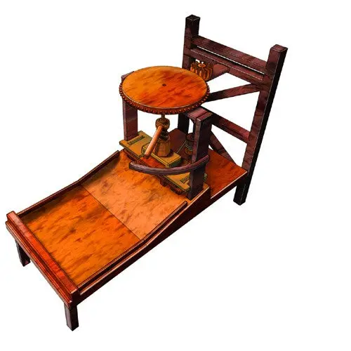 Leonardo Da Vinci Printing Press Model Kit – Detailed Stem Building Set 1