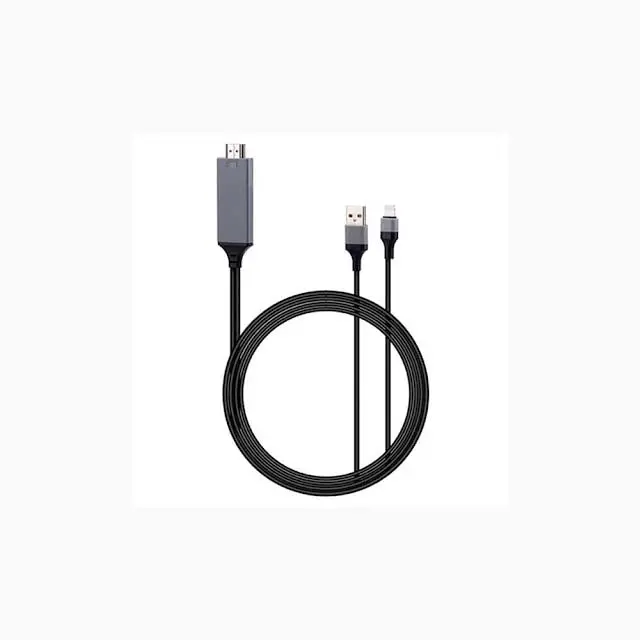 Lightning To Hdmi Adapter Cable For Iphone – 6-Foot, Plug-And-Play 1