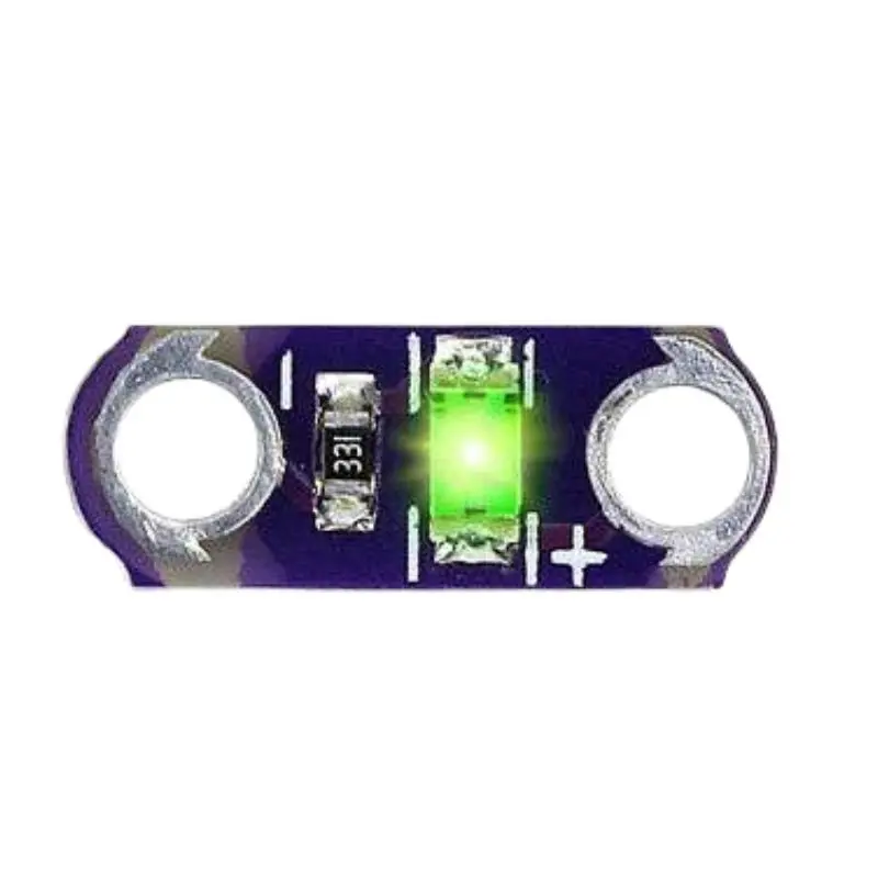 Lilyp-010461 Lilypad Green Led – 250 Mcd, 525 Nm Wavelength, Sewable Electronics Compatible 1