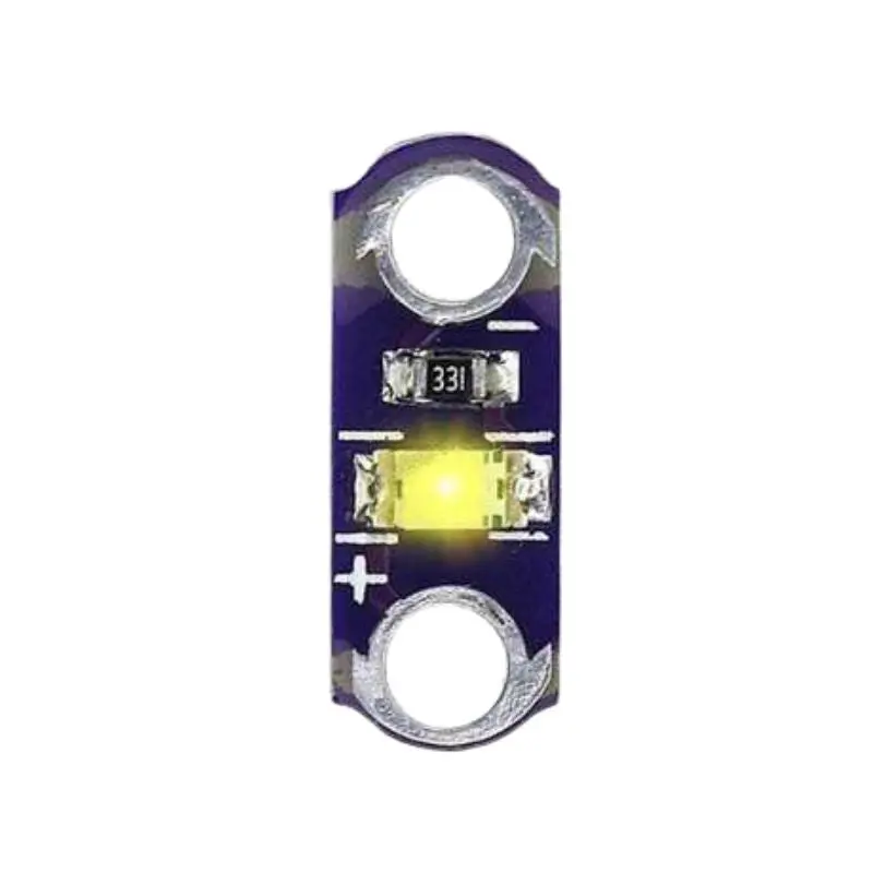Lilypad White Led (250 Mcd) - Sewable E-Textile Component 1