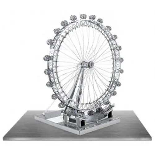 London Eye 3D Metal Model Kit – Landmark Ferris Wheel Laser-Cut Assembly 1