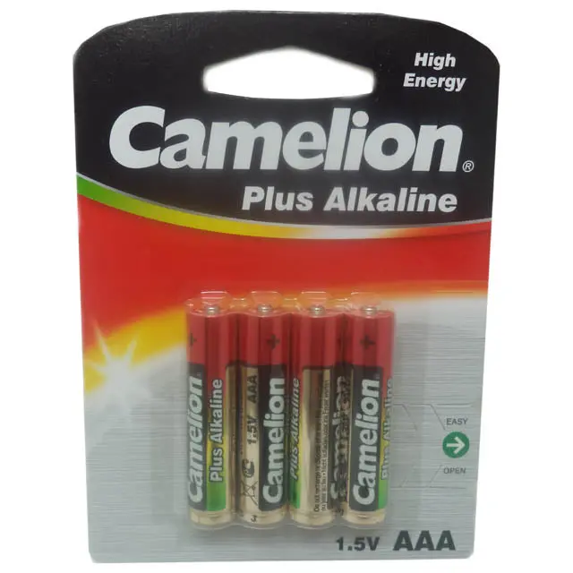 Lr03-Bp4 Alkaline Aaa Batteries – 1.5V, Lr03 Standard, 4-Pack 1