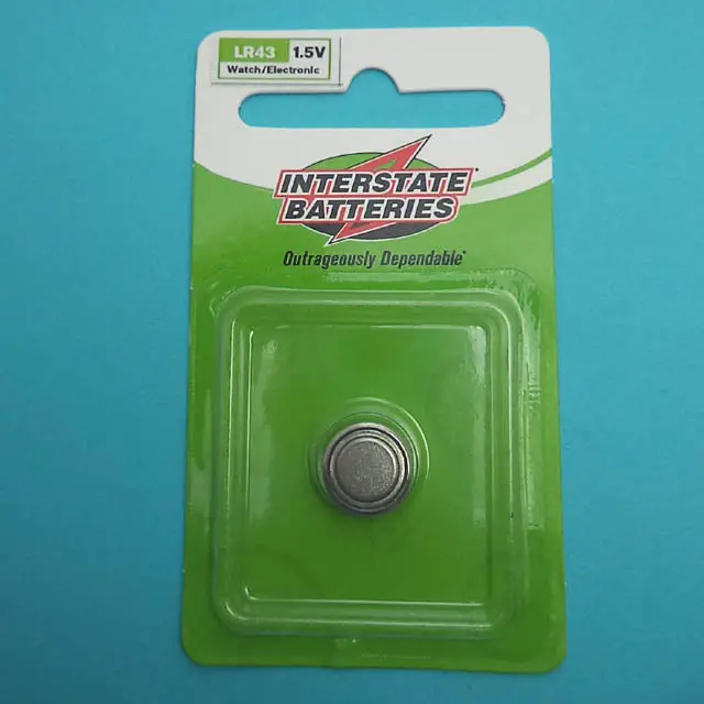 Lr43 Alkaline Button Cell – 1.5V Replacement For 186, G12A, And Similar Models 1