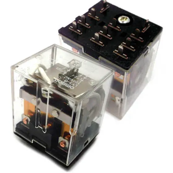 Ly3-0-Ac120 Pcb Mount Relay: 3-Pole Double-Throw, 10A, 120V Ac Input, Dual Voltage Rating 1