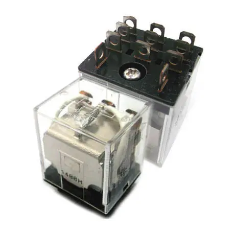 Ly3-Dc12 Dc 12V 3P2T Plug-In Relay – 10A, 11-Pin, Wide-Range Ac/Dc Voltage Compatibility 1