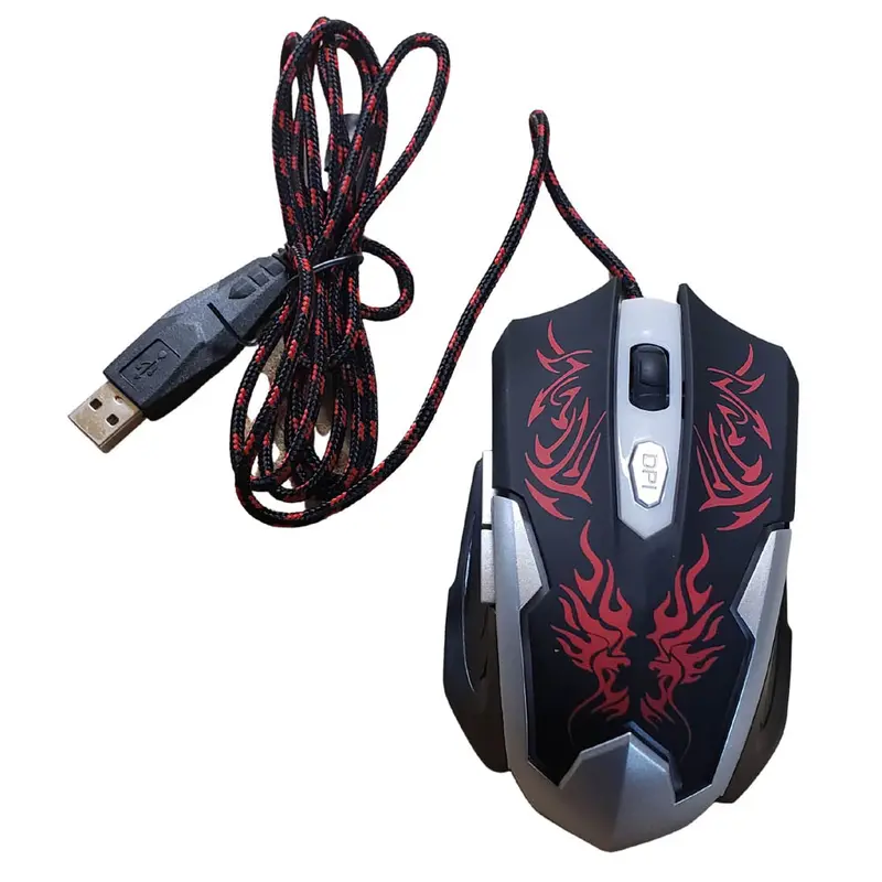 M-4000 Gaming Mouse – Optical Sensor, Usb 3.0, 2400 Dpi, 6 Programmable Buttons, 1.5M Cable 1