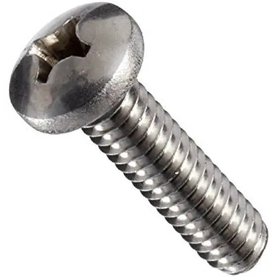 M4 X 20Mm Stainless Steel Phillips Pan Head Screw – Rust-Resistant Fastening Solution, 4-Pack 1