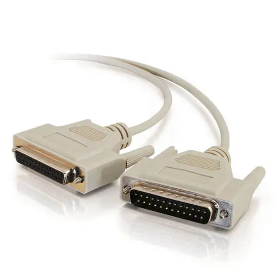 M8520-608Mf – 6-Foot Db25 Male-To-Female Null Modem Serial Cable 1