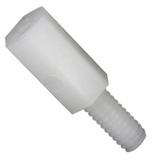 Male-To-Female Nylon Standoff – #8-32, 35Mm Hex, Threaded – 2-Pack (4837) 1