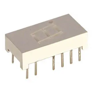 Man4840A: Single-Digit Yellow 7-Segment Led – Common Cathode, 10Mm 1