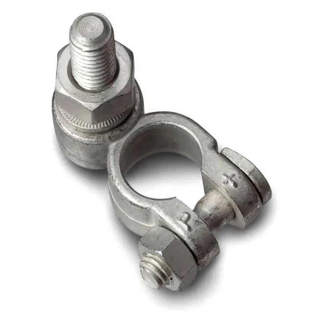 Marine-Grade Positive Battery Lug — D-Type, M12 Thread, For High-Current Applications 1