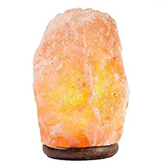 Medium Himalayan Salt Lamp – 8–10 Lbs, Hand-Carved Natural Crystal Light 1