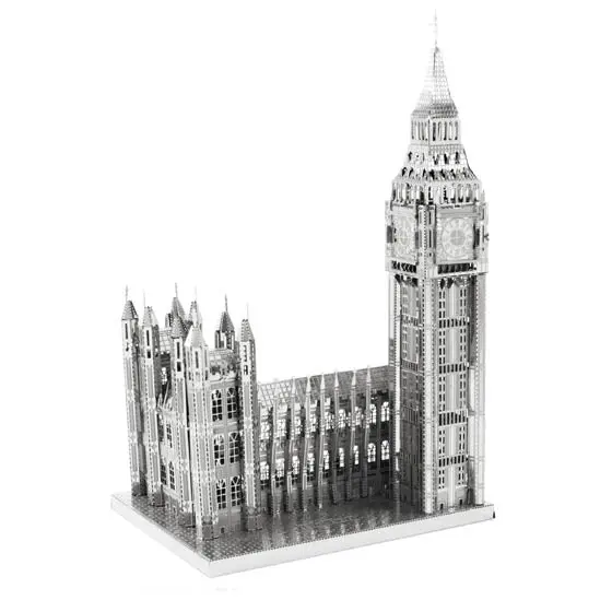 Metal Earth Big Ben London Landmark 3D Metal Assembly Kit 1
