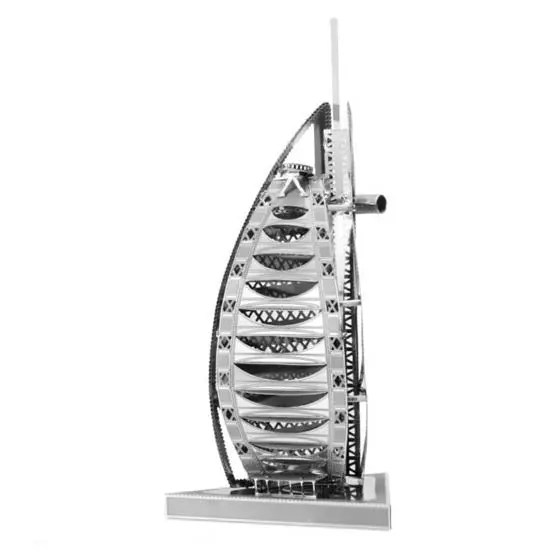 Metal Earth Burj Al Arab Dubai Architectural 3D Metal Model 1