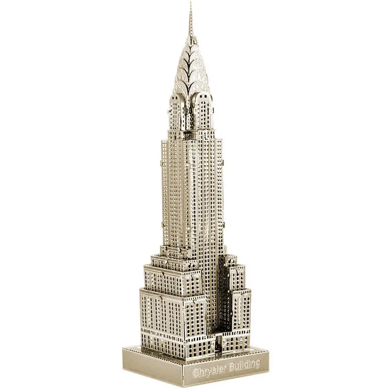 Metal Earth Chrysler Building Nyc Skyline 3D Metal Kit 1