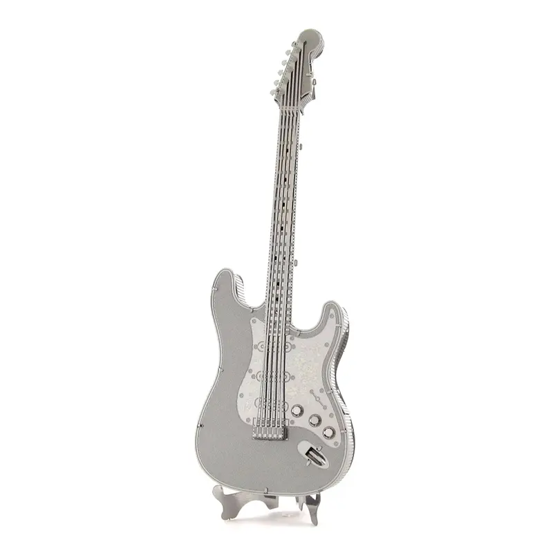 Metal Earth Electric Lead Guitar 3D Assembled Model Kit 1