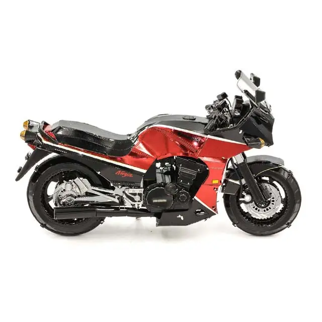 Metal Earth Icx145 Kawasaki Gpz900R Motorcycle Model Kit – 1:19 Scale Precision Assembly 1