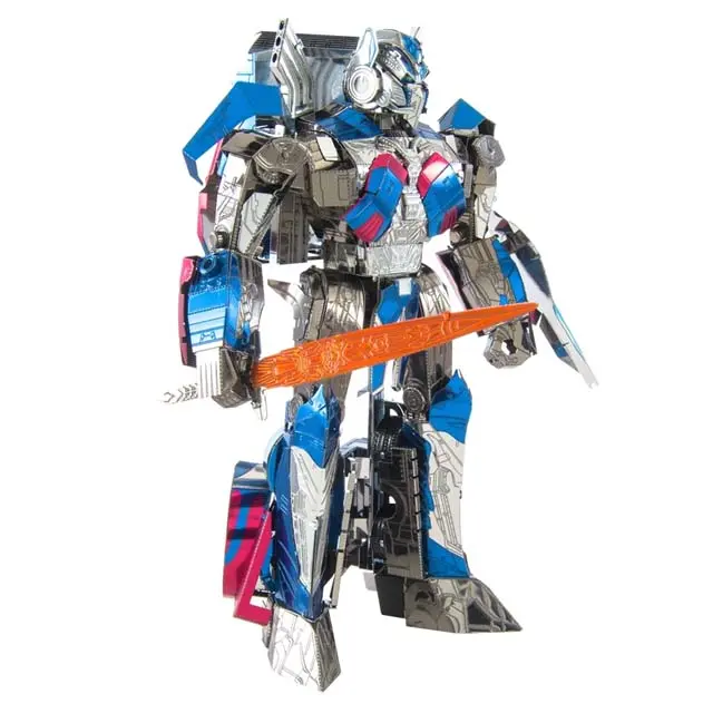 Metal Earth Icx204 Optimus Prime 3D Laser-Cut Model Kit – Transformers Fascinations Series 1