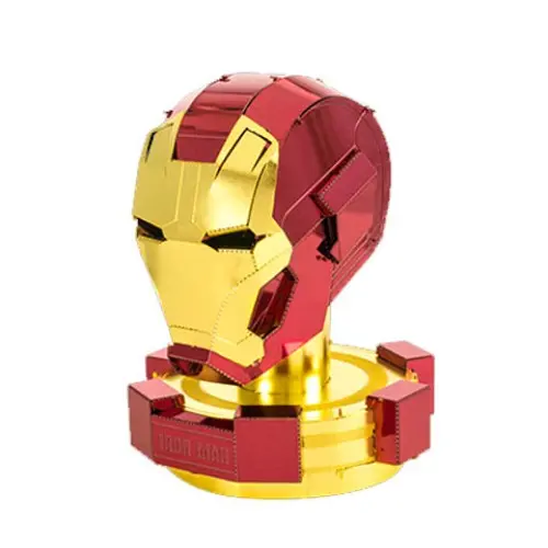 Metal Earth Iron Man Helmet Marvel Superhero 3D Model Kit 1