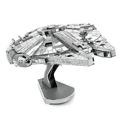 Metal Earth Millennium Falcon Star Wars 3D Assembled Model Kit 1