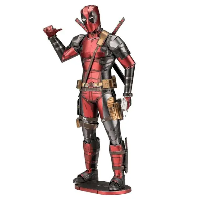 Metal Earth Mms326 Deadpool Action Figure Model – Pop Culture Themed Laser-Cut Kit 1