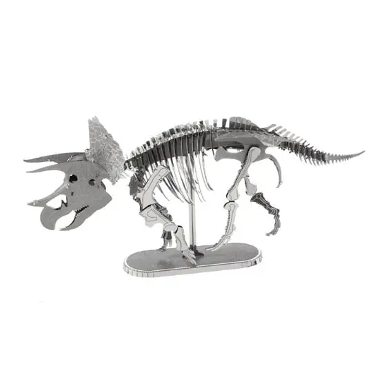 Metal Earth Triceratops Dinosaur Two-Sheet 3D Metal Kit 1
