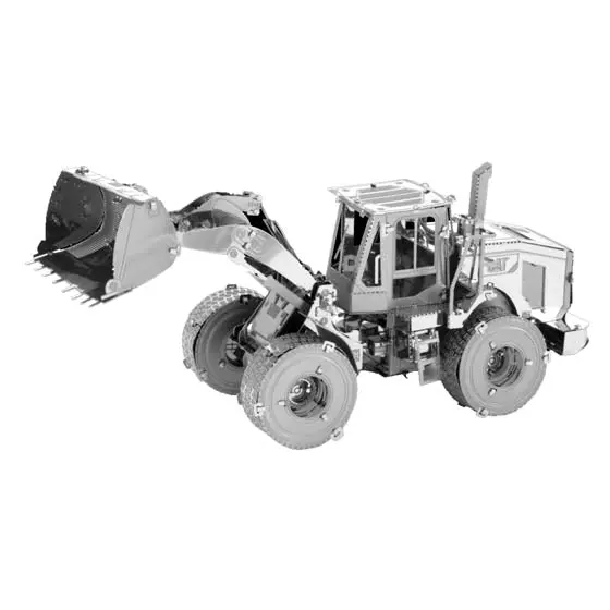 Metal Earth Wheel Loader Construction Vehicle 3D Model Kit 1