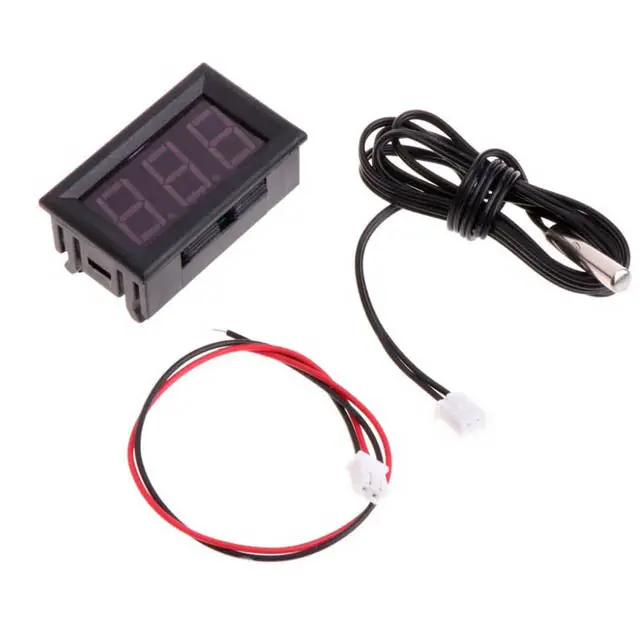 Mew-245A Digital Thermometer: -50°C To +110°C, 5–12 Vdc Powered 1