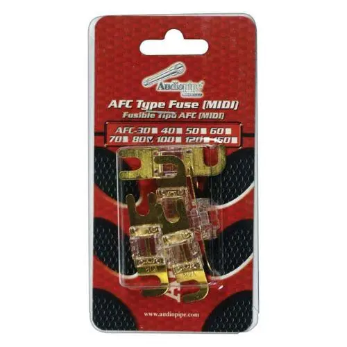 Midi Fuse For Automotive Applications – 80A, 32V Heavy-Duty Rating (5-Pack) 1
