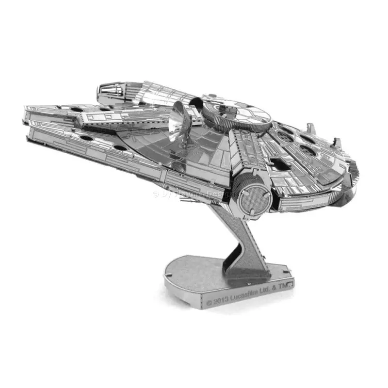 Millennium Falcon 3D Metal Model Kit – Star Wars Legendary Freighter Replica 1