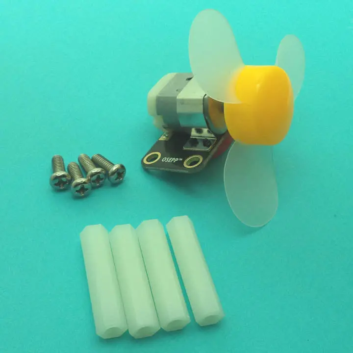 Mini Dc Fan Control Module – 3–6V Brushless Fan With L9110H Driver 1